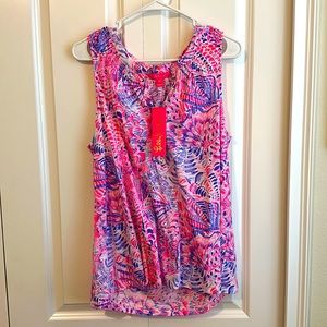 Lilly Pulitzer XL Essie Tank Top